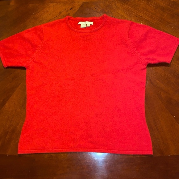studio 121 Sweaters - Women's Red Sweater Cashmere Excellent Quality